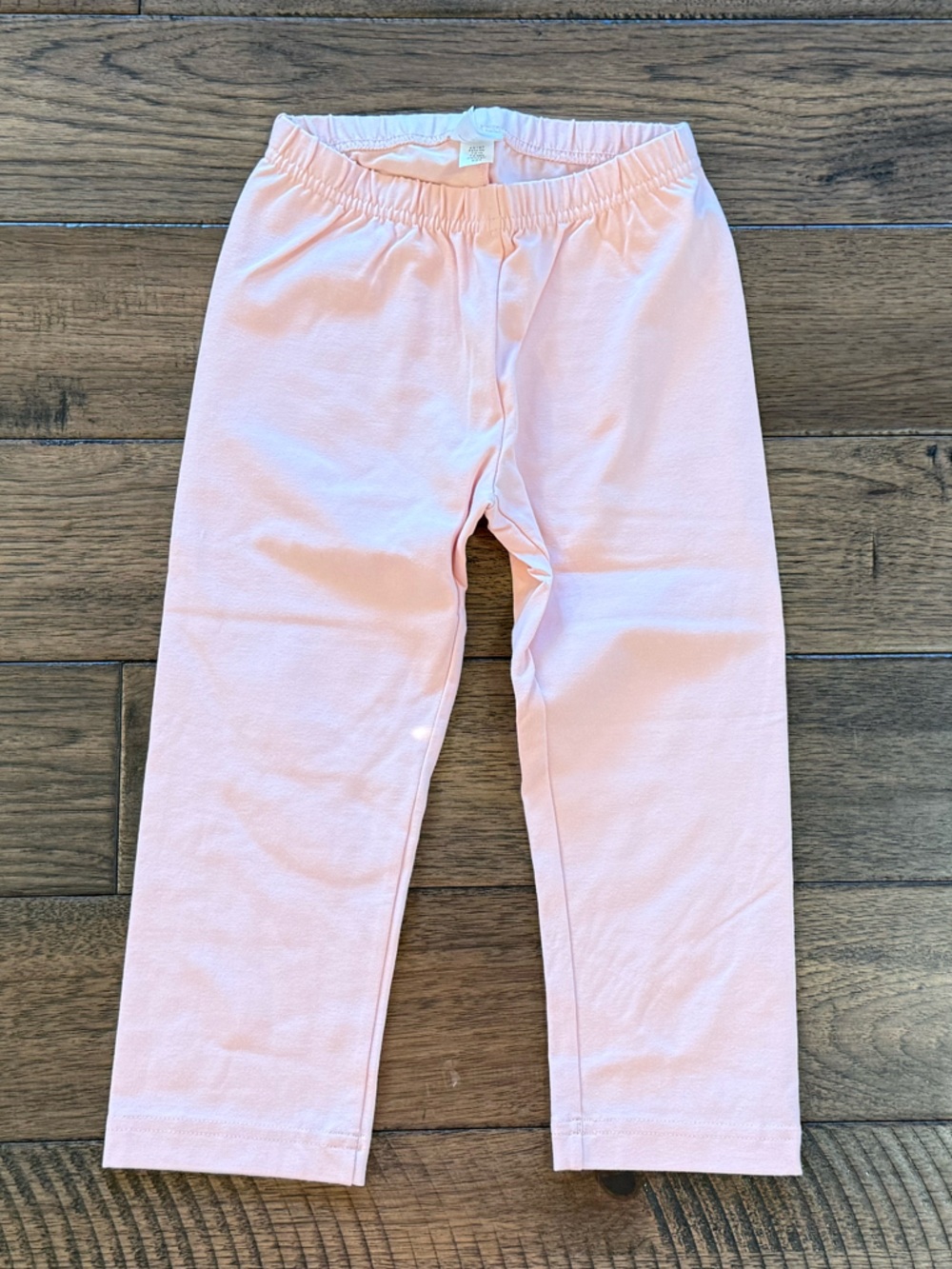 Hannah Andersson Light Pink Girls' Capri Leggings